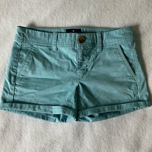 🦋3/$20 NWOT Teal American Eagle Midi Shorts